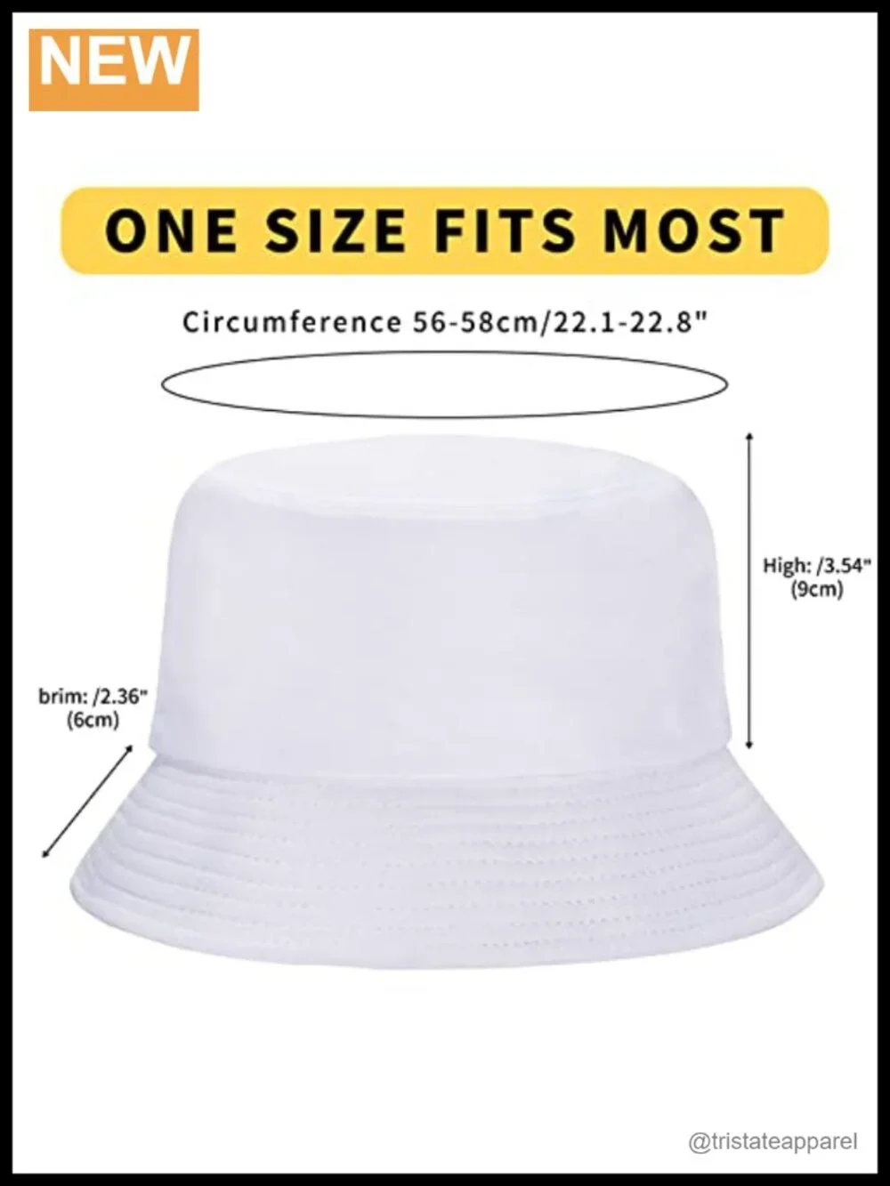 100% Cotton Unisex Bucket Hat UPF 50+ Sun Protection Foldable Travel Beach
